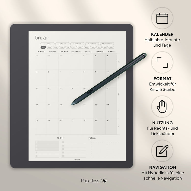 Digital diary for ReMarkable 2