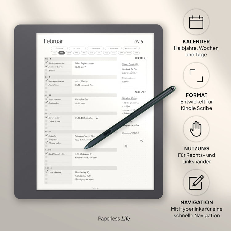 Digital diary for ReMarkable 2