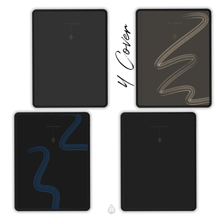 Digitales Notizbuch "Der Gedankensortierer" - 15 Reiter