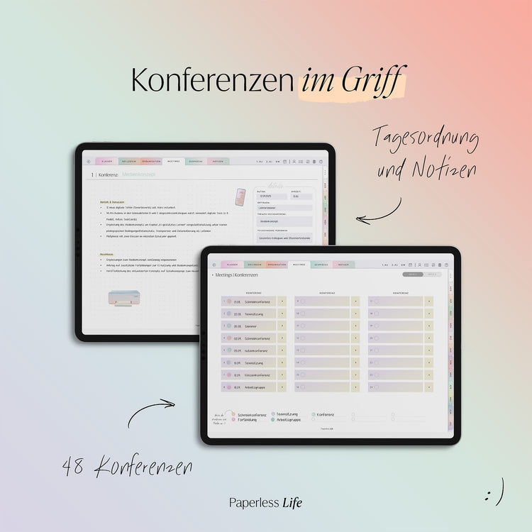 Digitaler Planer für die Schulleitung 25/26