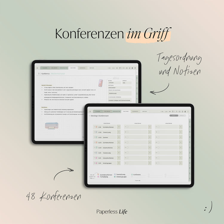 Digitaler Planer für die Schulleitung 25/26