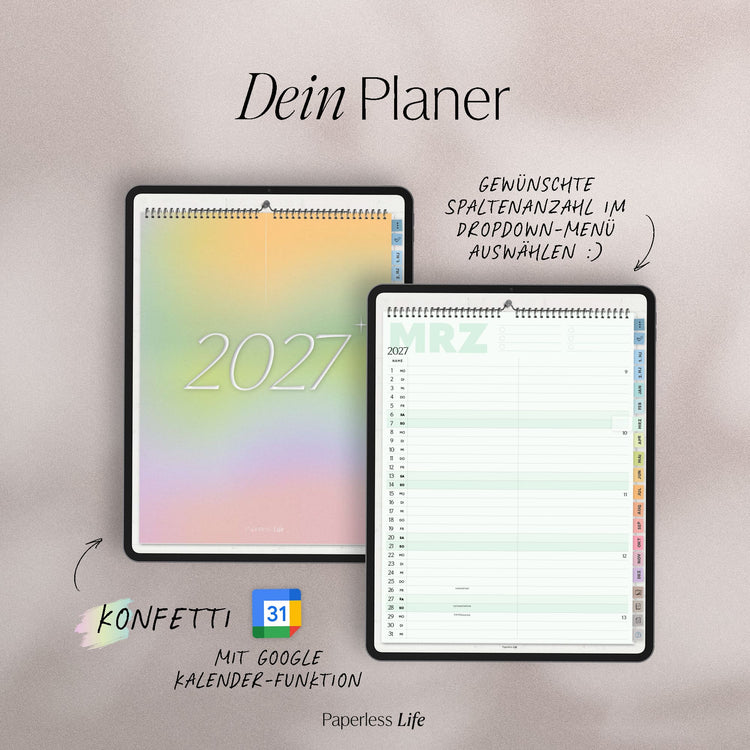 Digitaler Familienplaner 2027