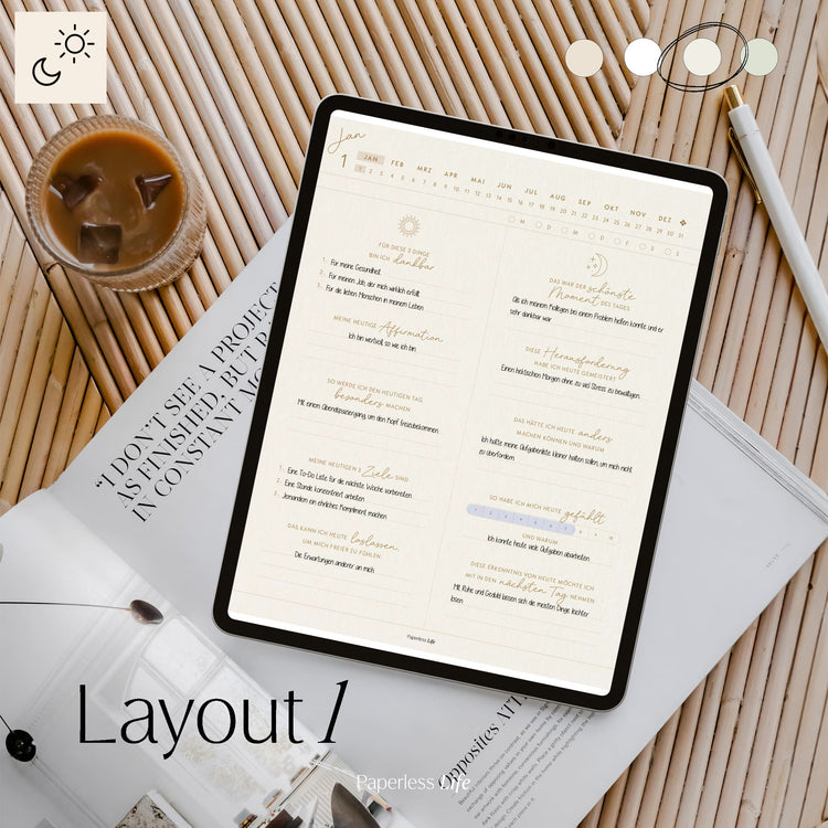 Mindfully – Achtsamkeitstagebuch