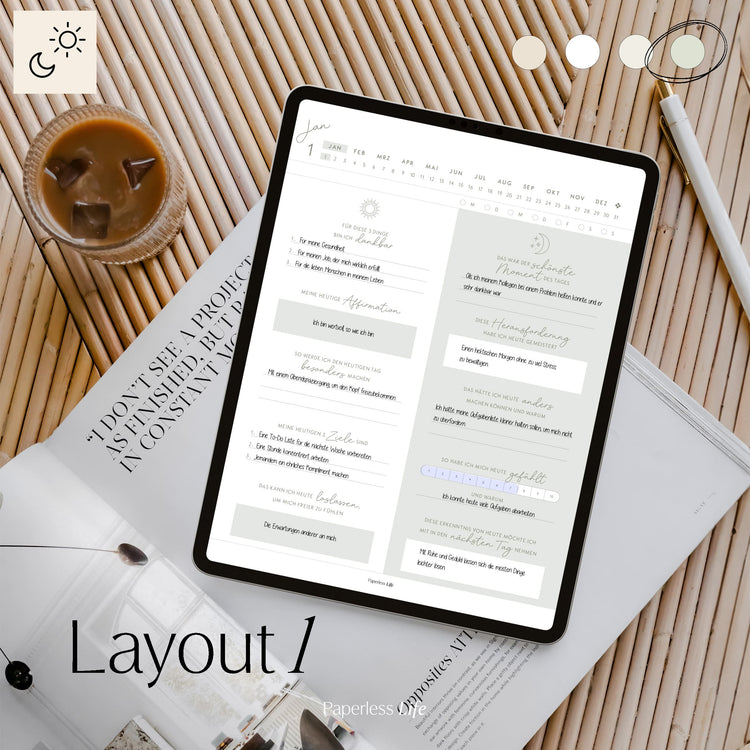 Mindfully – Achtsamkeitstagebuch