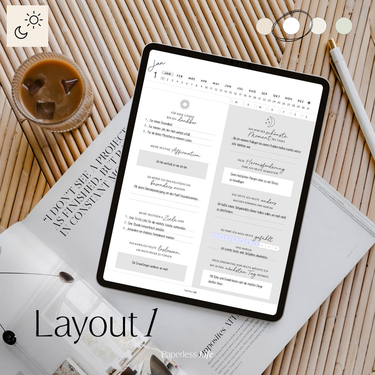 Mindfully – Achtsamkeitstagebuch