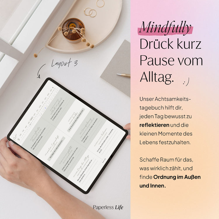 Mindfully – Achtsamkeitstagebuch