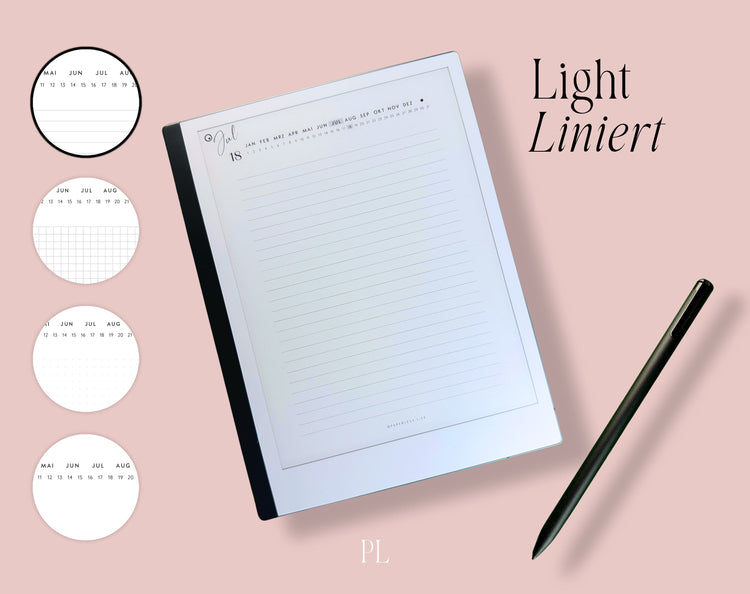 Digital diary for ReMarkable 2