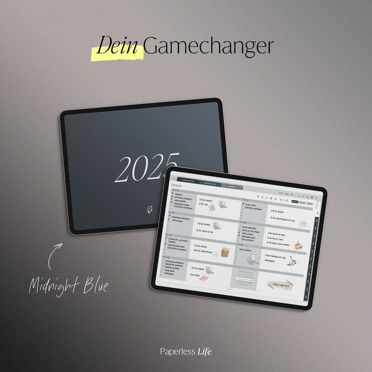 Digitaler Planer 2025 | Der Gamechanger (Testversion für das restliche Jahr)