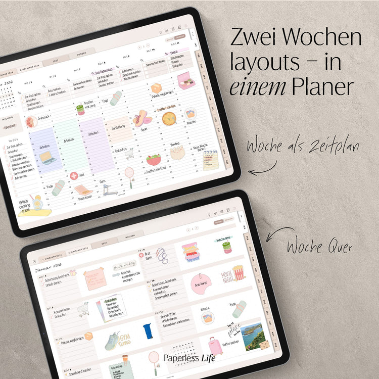 Digitaler Planer 2026 | Der Minimalist