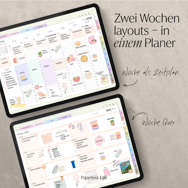 Digitaler Planer 2026 | Der Minimalist