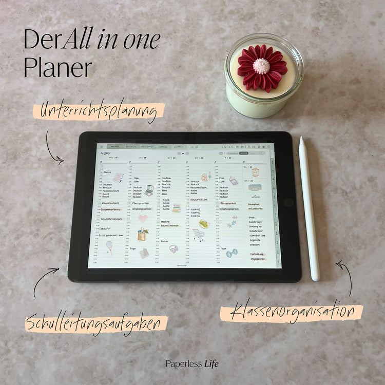 Digitaler Planer für die Schulleitung 25/26