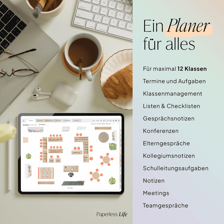 Digitaler Planer für die Schulleitung 25/26