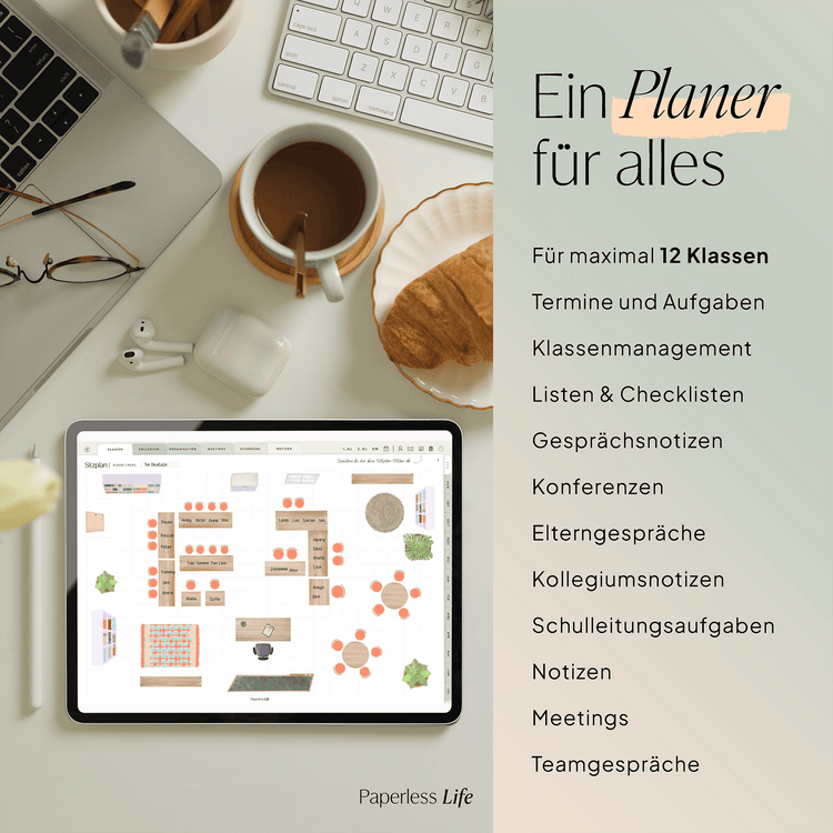 Digitaler Planer für die Schulleitung 25/26