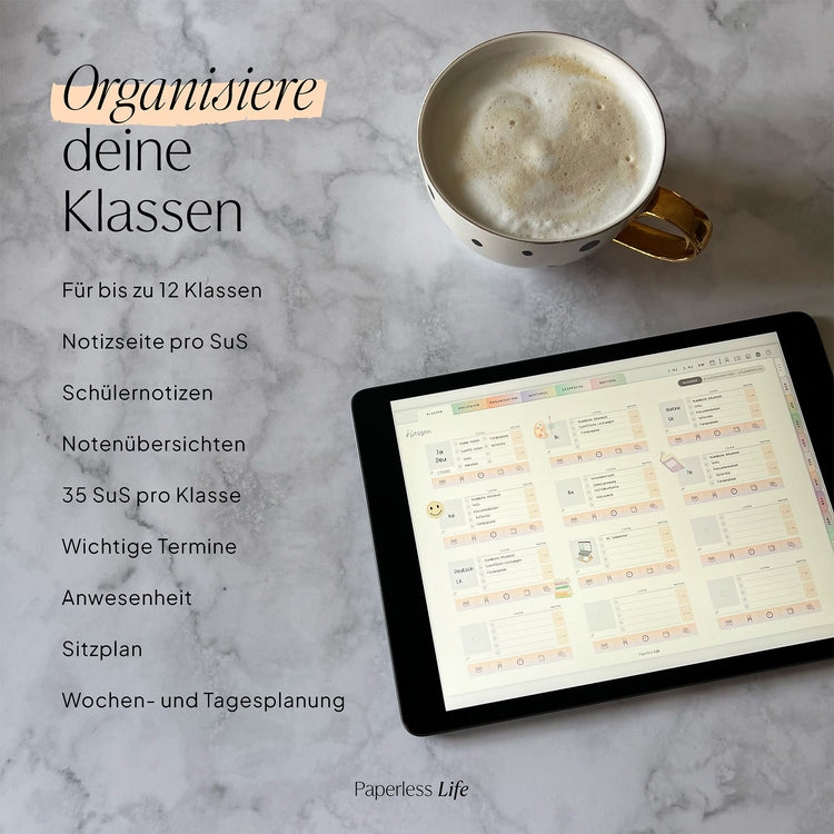 Digitaler Planer für die Schulleitung 25/26