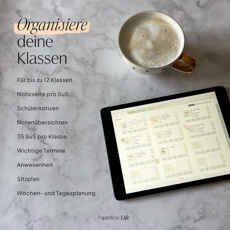 Digitaler Planer für die Schulleitung 25/26