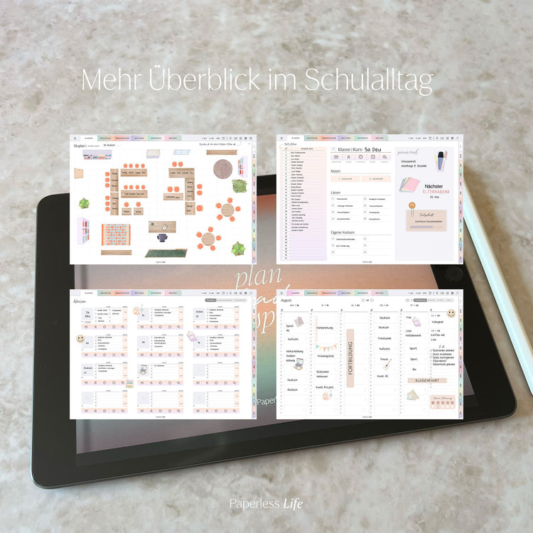 Digitaler Planer für die Schulleitung 25/26