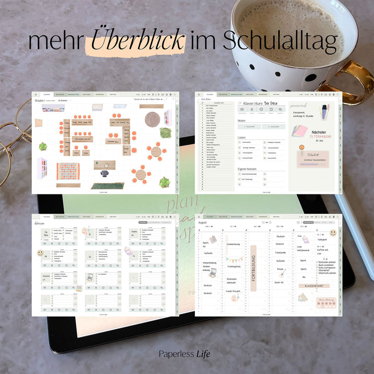Digitaler Planer für die Schulleitung 25/26