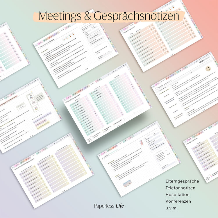 Digitaler Planer für die Schulleitung 25/26