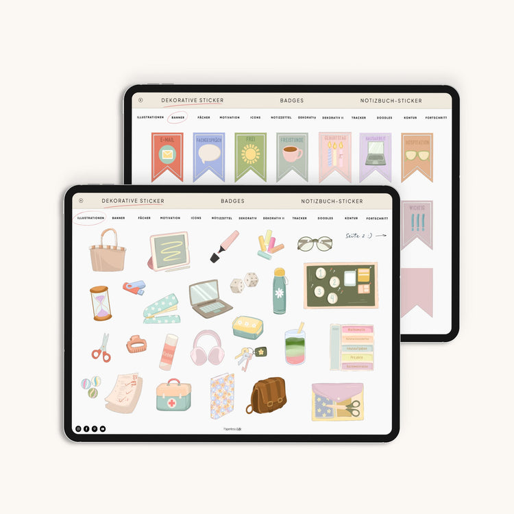 1100+ Digitale Sticker "Refi-Alltag" | Aus dem aktuellen Refi-Planer