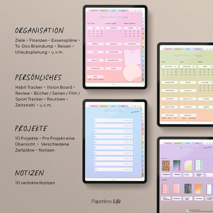 Digitaler Planer 2027 | Der Gamechanger
