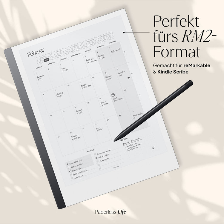 reMarkable Kalender 2027