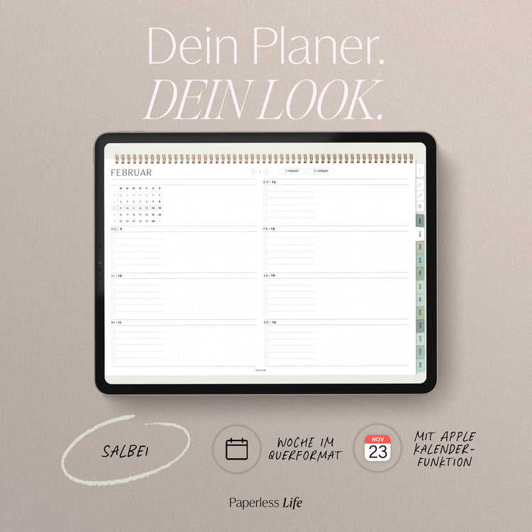 Digital Weekly Planner 2025