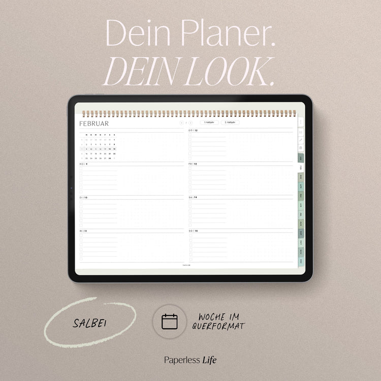 Digital Weekly Planner 2025