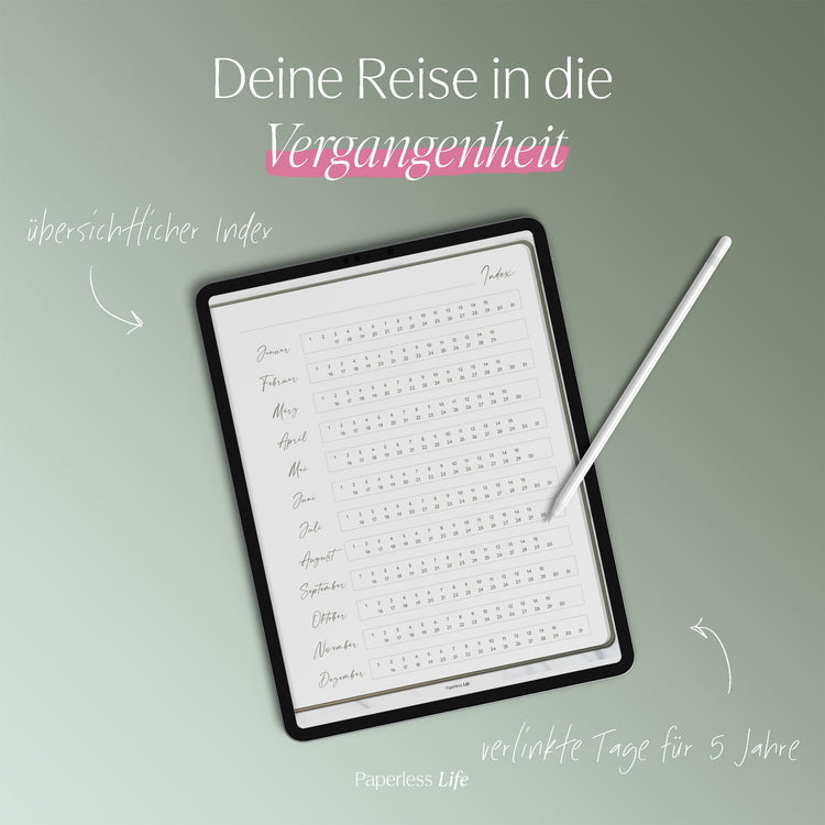 Fivory – Das 5-Jahres-Tagebuch