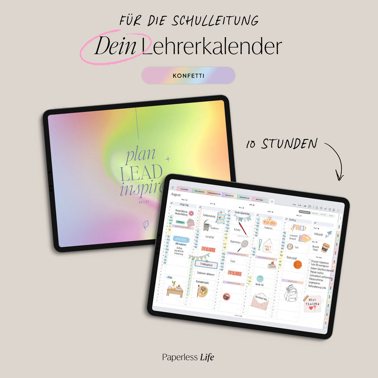 Digitaler Planer für die Schulleitung 26/27