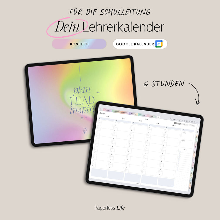 Digitaler Planer für die Schulleitung 26/27