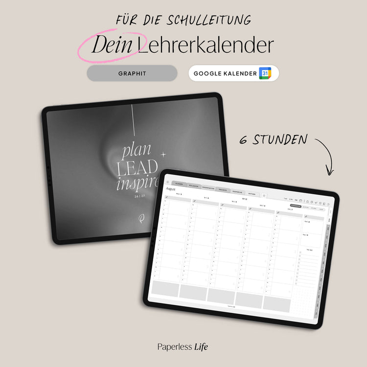 Digitaler Planer für die Schulleitung 26/27