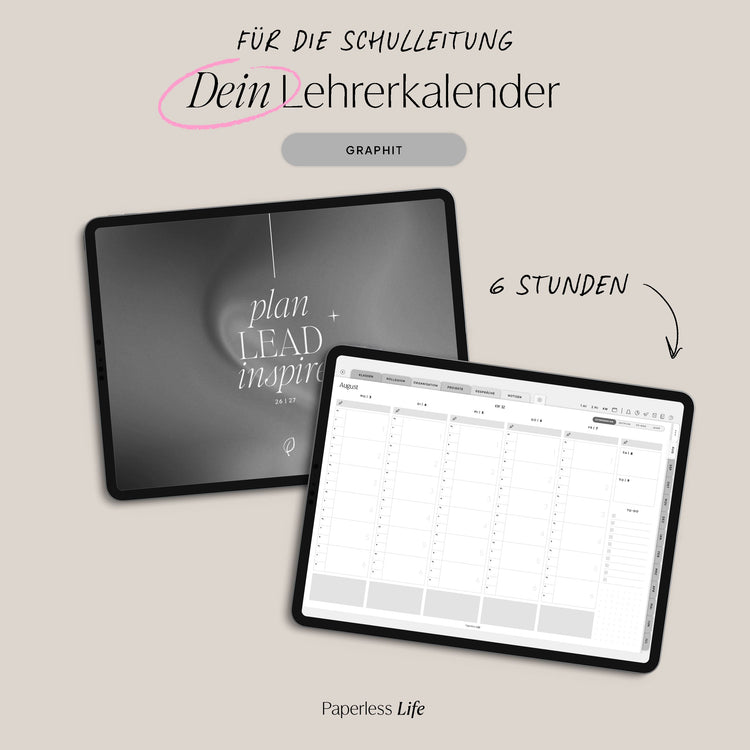 Digitaler Planer für die Schulleitung 26/27
