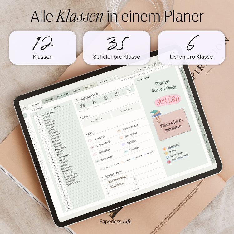 Digitaler Planer für die Schulleitung 26/27