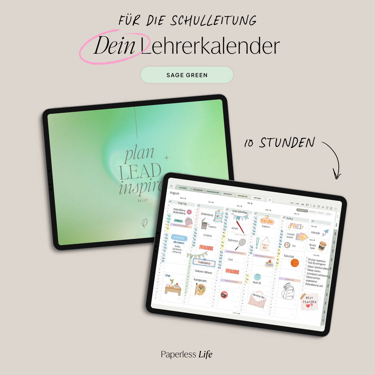 Digitaler Planer für die Schulleitung 26/27