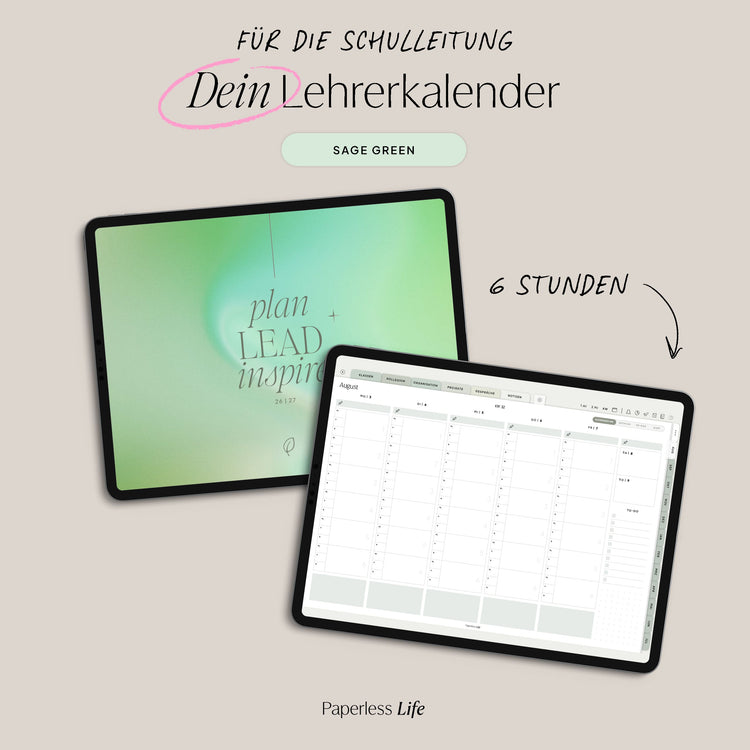 Digitaler Planer für die Schulleitung 26/27