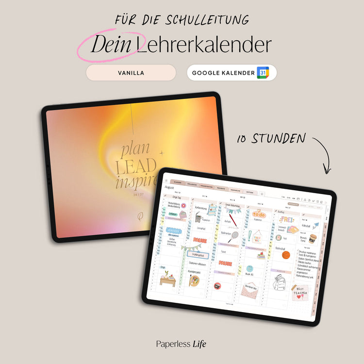 Digitaler Planer für die Schulleitung 26/27