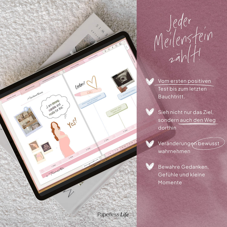 Digitales Schwangerschaftstagebuch