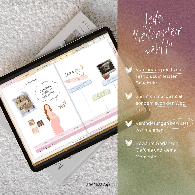 Digitales Schwangerschaftstagebuch