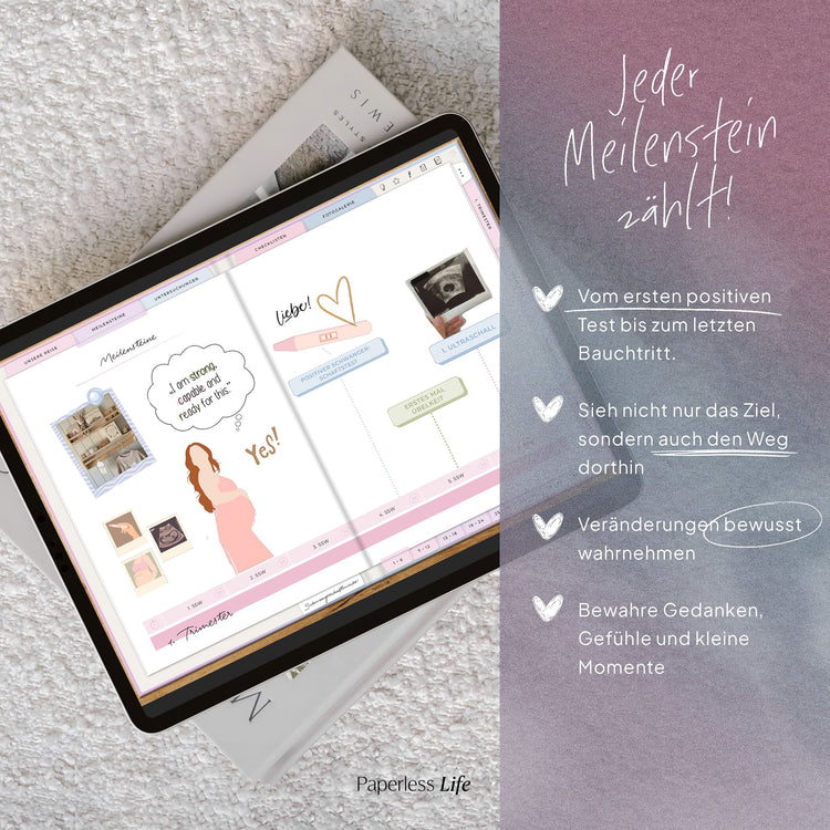 Digitales Schwangerschaftstagebuch