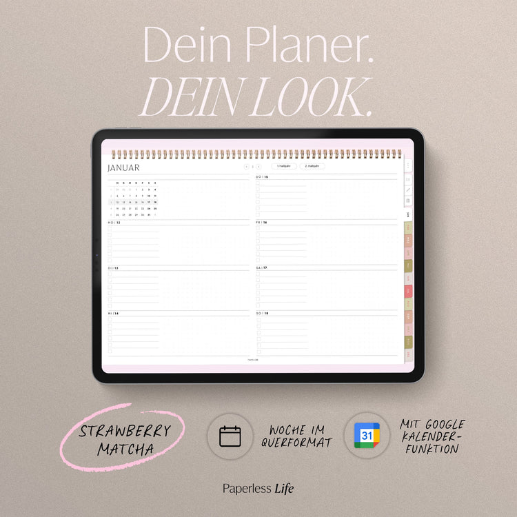 Digital Weekly Planner 2025