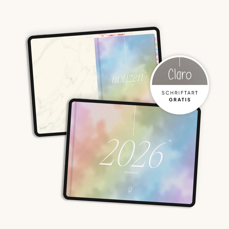 Digitales Starter-Bundle 2026 | Minimalist