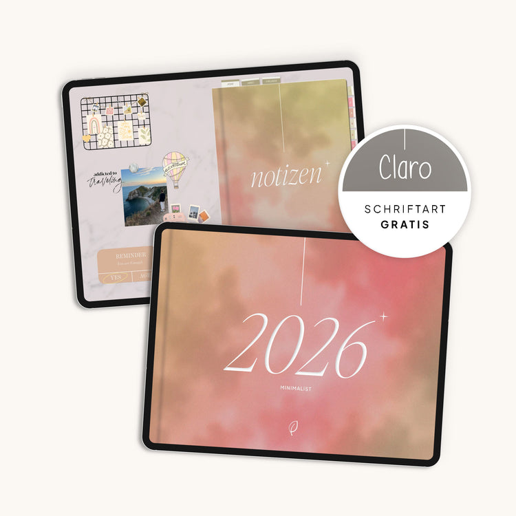 Digitales Starter-Bundle 2026 | Minimalist