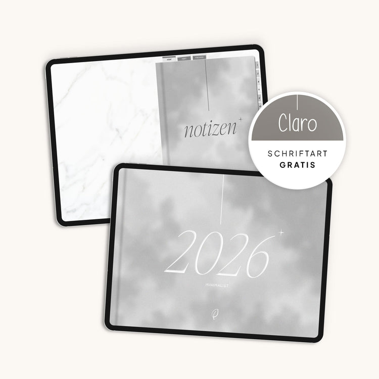 Digitales Starter-Bundle 2026 | Minimalist