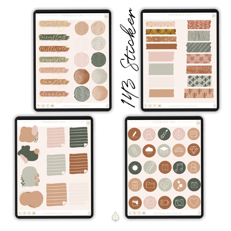 Digitales Notizbuch A-Z