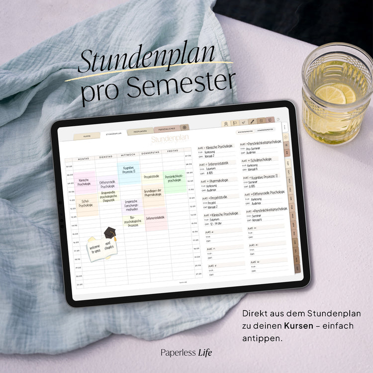 Digital Study Planner 2025/26 "Study-Buddy"