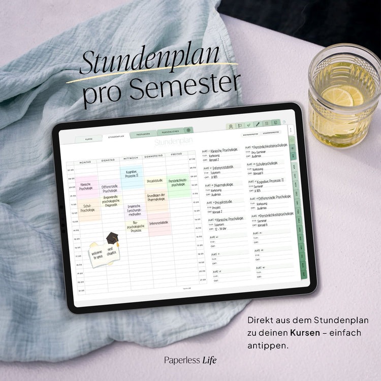 Digital Study Planner 2025/26 "Study-Buddy"