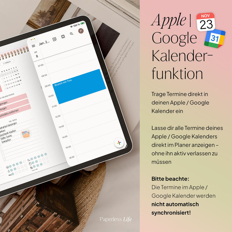 Digitaler Tagesplaner 2026 | Paperless Basics