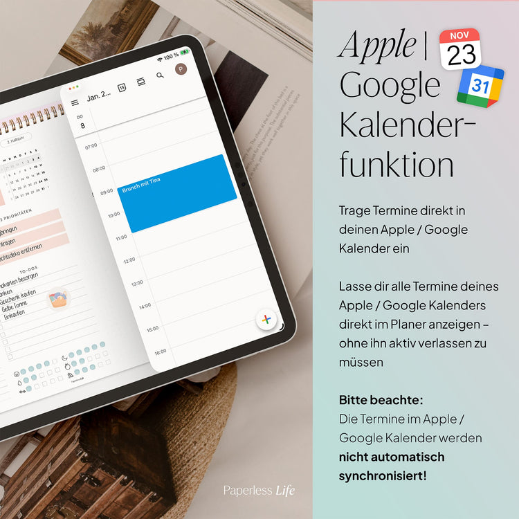 Digitaler Tagesplaner 2026 | Paperless Basics