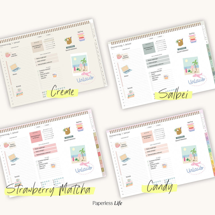 Digitaler Tagesplaner 2026 | Paperless Basics