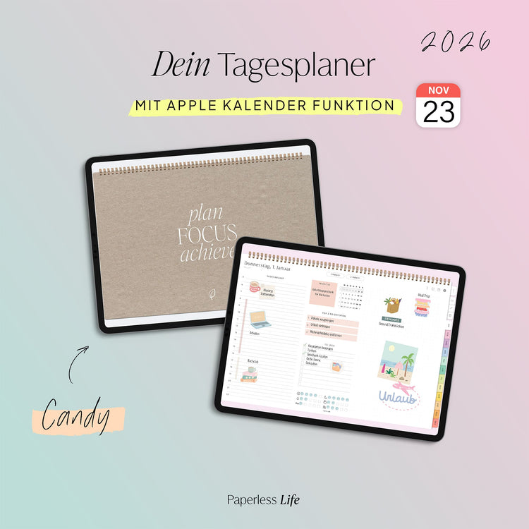 Digitaler Tagesplaner 2026 | Paperless Basics